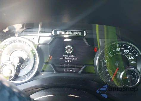 2020 Ram 1500 Laramie из США, поврежденный, VIN 1C6SRFJT6LN177788